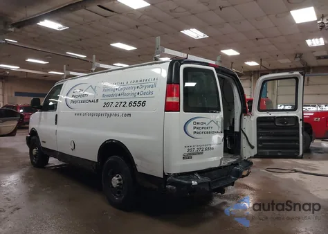 2005 Chevrolet Express из США, поврежденный, VIN 1GCGG25V151261276